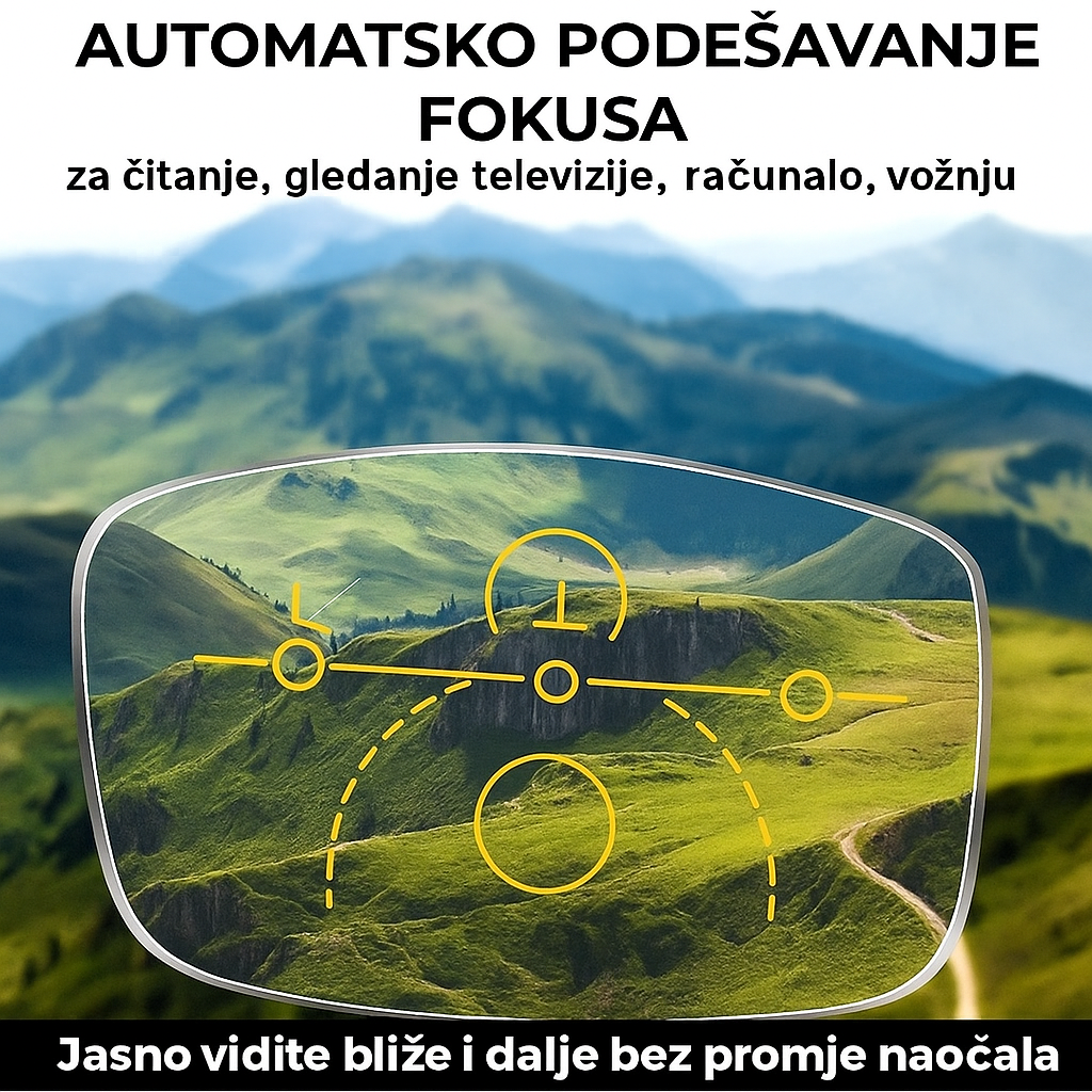 Automatske pametne naočale – Vision™ + Besplatna Kožna Futrola
