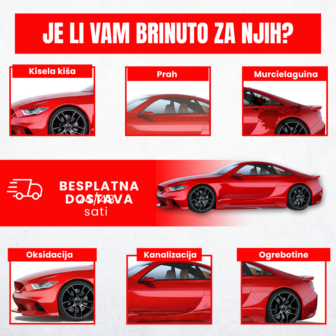 Zaštitni vosak u spreju za popravak ogrebotina