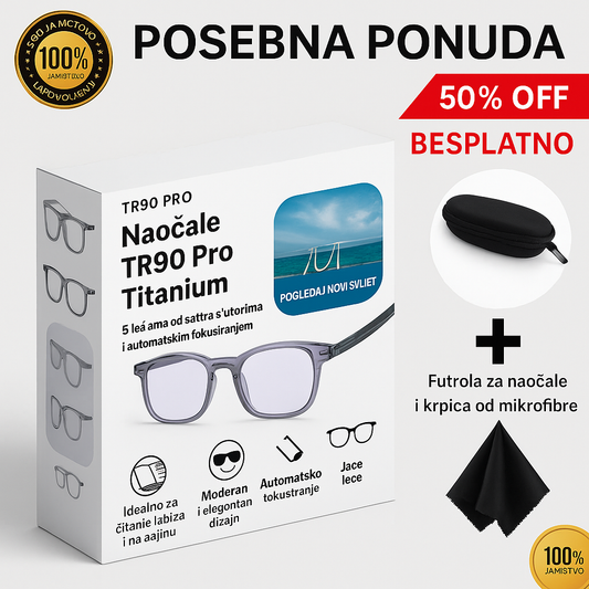 Automatske pametne naočale – Vision™ + Besplatna Kožna Futrola